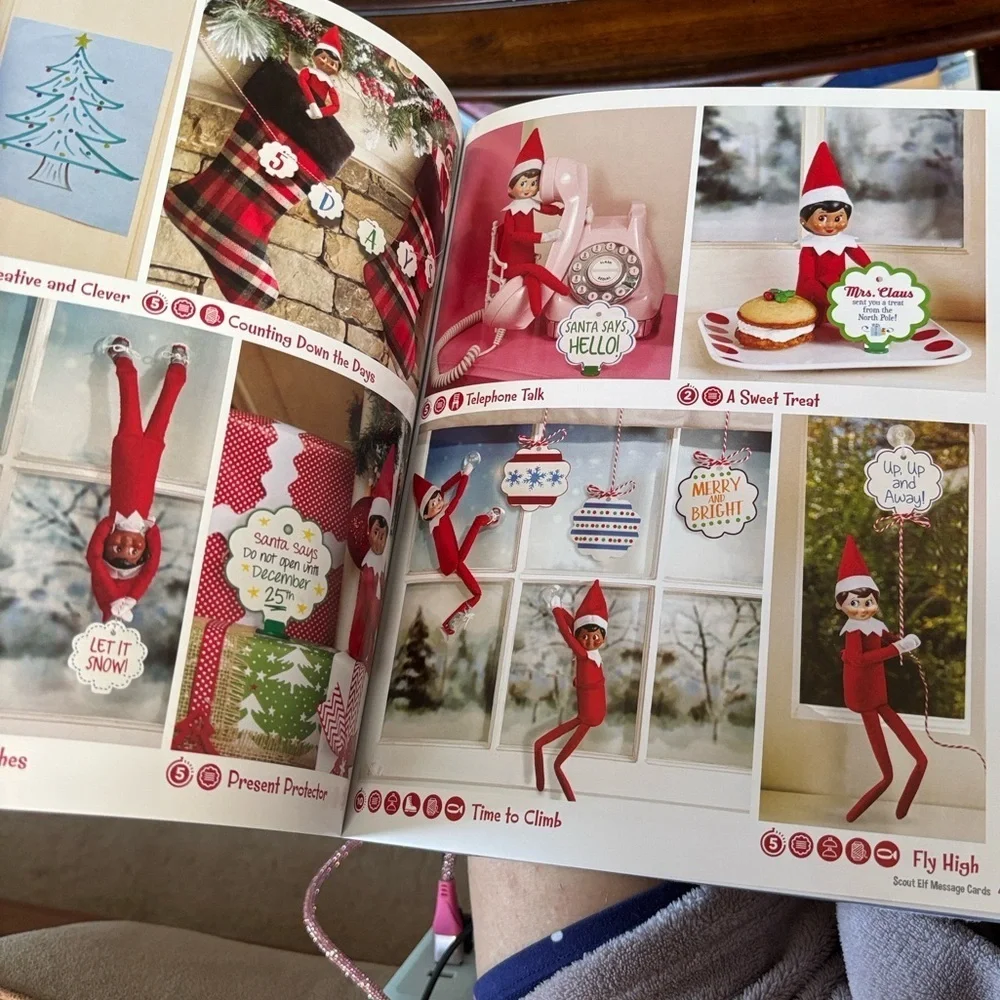 Brand New The Elf on the Shelf Scout Elves At Play Book & Accessory Tool Kit